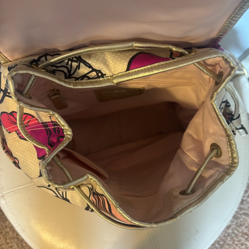 Coach Poppy Floral Backpack - Picture 2 of 3